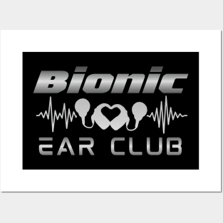 Bionic Ear Club design Posters and Art
